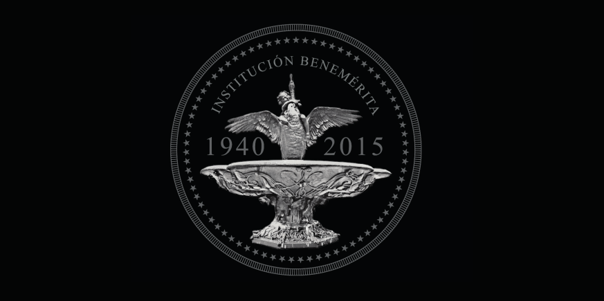 Medalla conmemorativa del 75° Aniversario.  Diseño: José María Castro Madriz