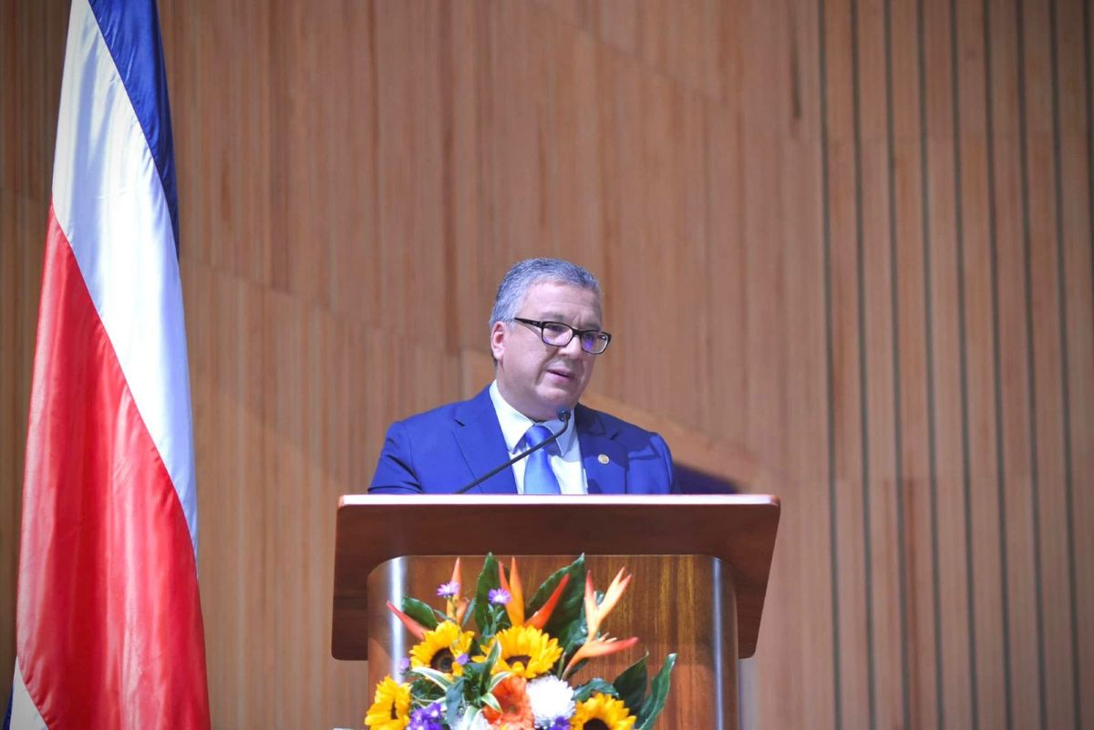 Carlos Araya Leandro, rector de la Universidad de Costa Rica.  Fuente: UCR